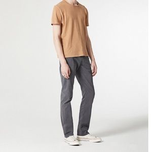 AG Graduate Tailored Leg Jean Charcoal Gray
